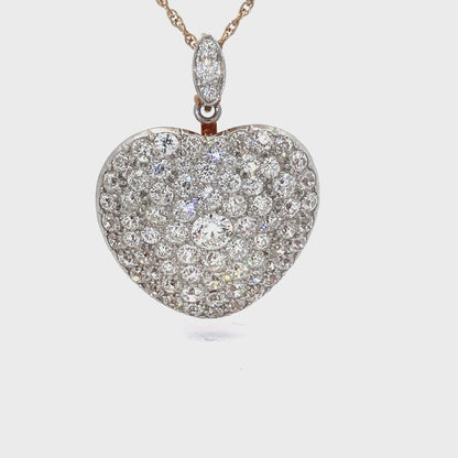Sparkling Heart Pendant