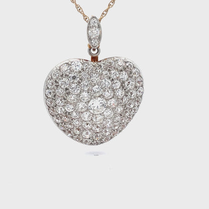 Sparkling Heart Pendant