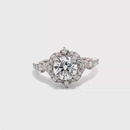 Elegant Diamond Engagement Ring
