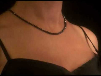 43 Carat Black Ice Diamonds Black Diamond Necklace BI-43-W