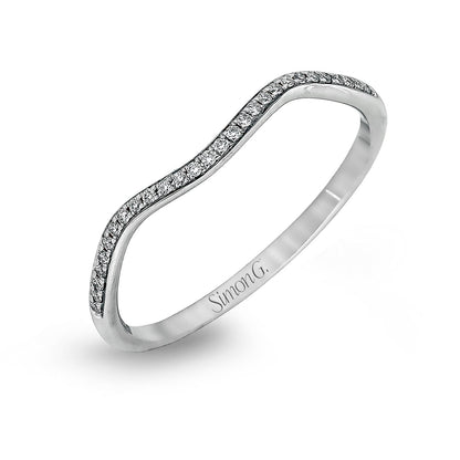 Princess-cut Criss-cross Engagement Ring & Matching Wedding Band in 18k Gold with Diamonds