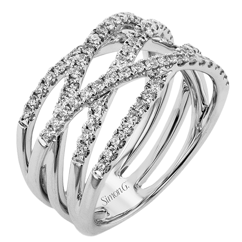 Right Hand Ring in 18k Gold with Diamonds