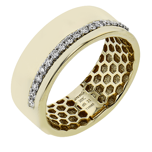 Right Hand Ring in 18k Gold with Diamonds