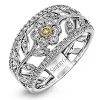 Right Hand Ring in 18k Gold with Diamonds - Simon G. Jewelry