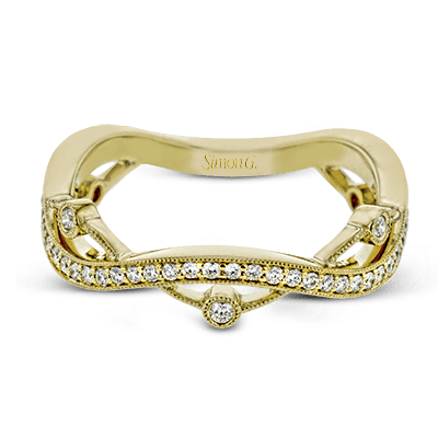 Right Hand Ring in 18k Gold with Diamonds