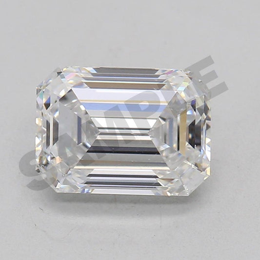 5.31 Carat Emerald IGI Labgrown Diamond, With Certificate ID LG687506660
