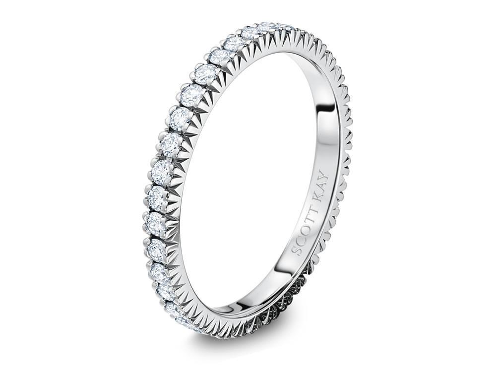 Scott Kay - SK5017 - Luminaire SCOTT KAY Wedding Band Birmingham Jewelry