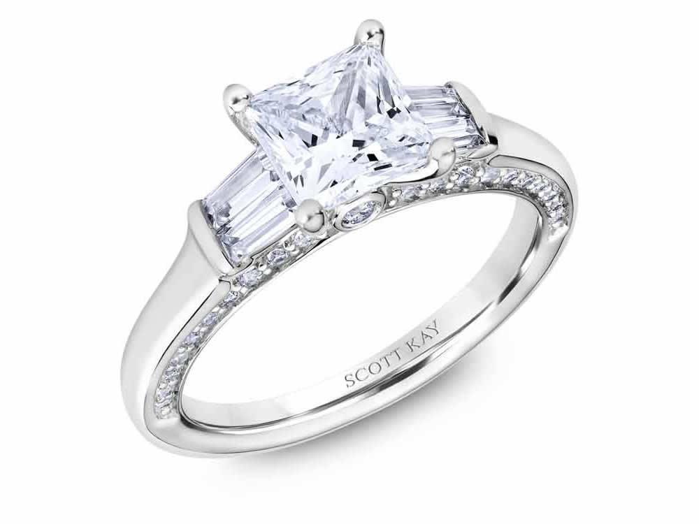 Scott Kay - SK5185 - Crown Setting – Gold and Gems Fine Jewelry ...