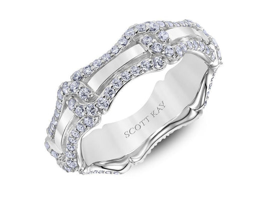 Scott Kay - SK5552 - Guardian SCOTT KAY Wedding Band Birmingham Jewelry