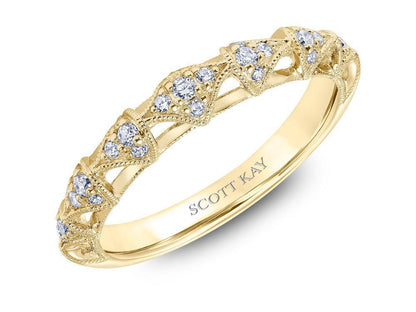 Scott Kay - SK5645 - Heaven's Gate (Band) SCOTT KAY Wedding Band Birmingham Jewelry