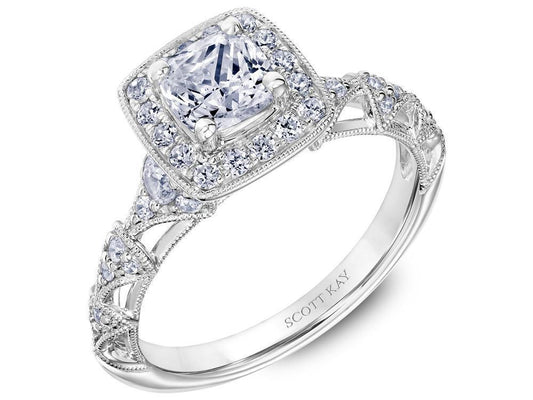 Scott Kay - SK5645 - Heaven's Gates SCOTT KAY Engagement Ring Birmingham Jewelry