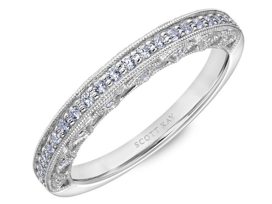 Scott Kay - SK5666 - Heaven's Gates (Band) SCOTT KAY Wedding Band Birmingham Jewelry