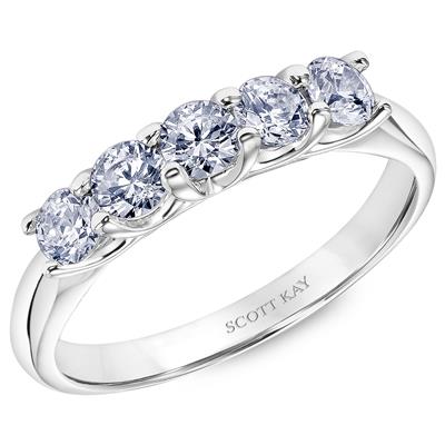 Scott Kay - SK7311 - Crown Setting 0.75ct (Band)