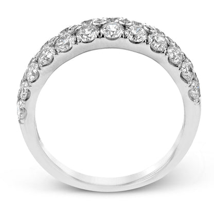 Simon-Set Anniversary Ring In 18k Gold With Diamonds