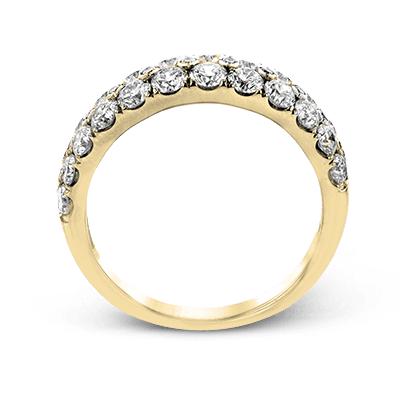 Simon-Set Anniversary Ring In 18k Gold With Diamonds