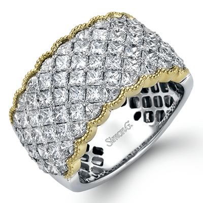 Simon - set Fashion Ring in 18k Gold with Diamonds - Simon G. Jewelry