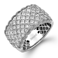 Simon - set Fashion Ring in 18k Gold with Diamonds - Simon G. Jewelry