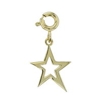 Star Charm in 14k Gold - Simon G. Jewelry