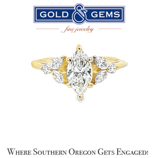 Elegant Gold Diamond Ring