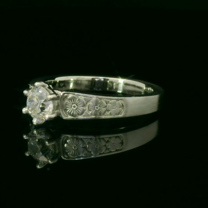 Orange Blossom Engagement Ring