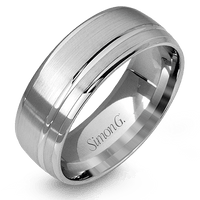 Wedding Band Ring In 14k Or 18k Gold - Simon G. Jewelry