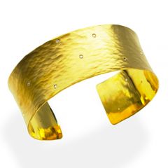 Toby Pomeroy EcoGold Forged Cuff # CB2514YM.19.