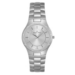 3 ATM Watch by Jacques Michel with Genuine Diamond Style# JM-12218