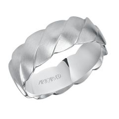 Aiden for Him 14K White Gold Woven Band 11-WV7457W7