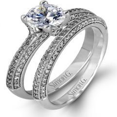 LP1846-D Platinum Ladies Wedding Set from Simon G
