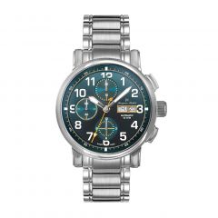 Stainless Steel See-through Exhibition Back, Diver Crown and Luminous Dial and Hands 10 ATM Watch by Jacques Michel Style# JM-12259