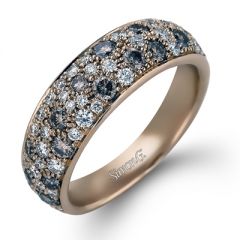 18K Rose Gold and Diamond Ring MR2325 from Simon G